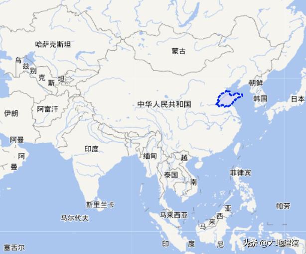 山东十六市高清彩色地形地貌图一览